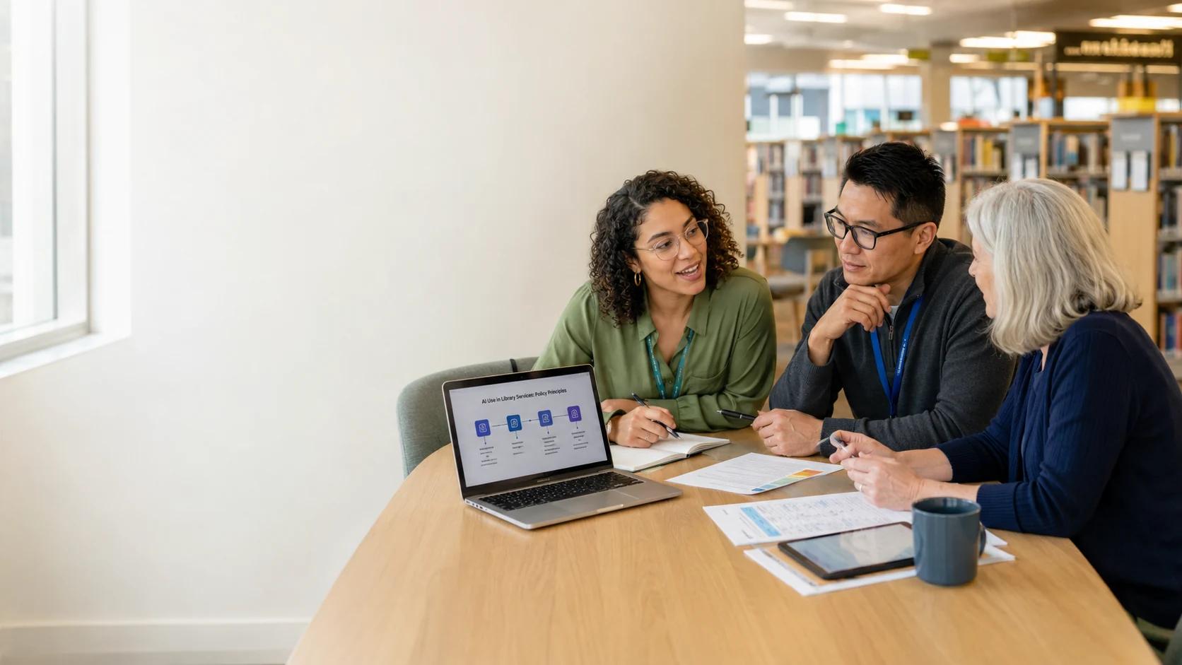AI Policy in Libraries: Firsthand, Frontline Examples