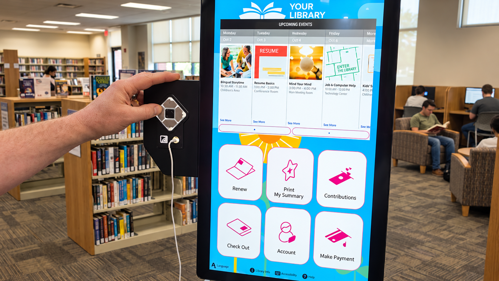 Accessibility in Action Across Library Self Service | RFID in Libraries: What Changes After Conversion