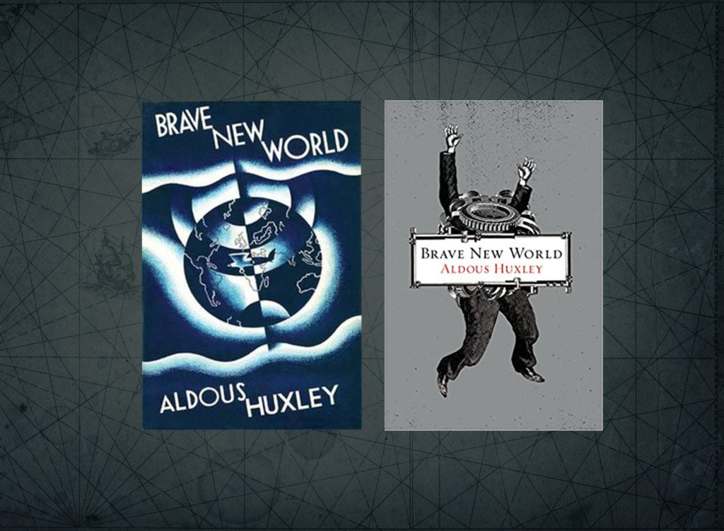 Brave new world book covers