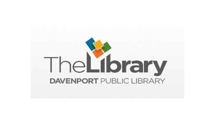 Davenport public library logo