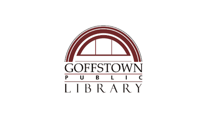 Goffston public library logo