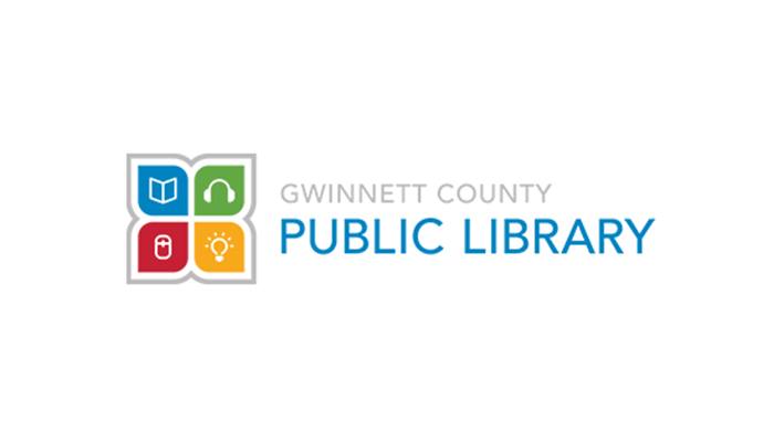 Gwinnett County public library logo