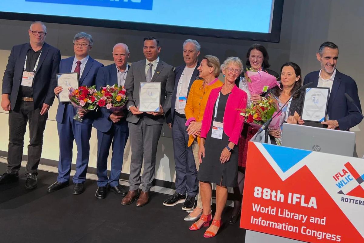 IFLA Updates | Bibliotheca Receives Platinum Award Yet Again!