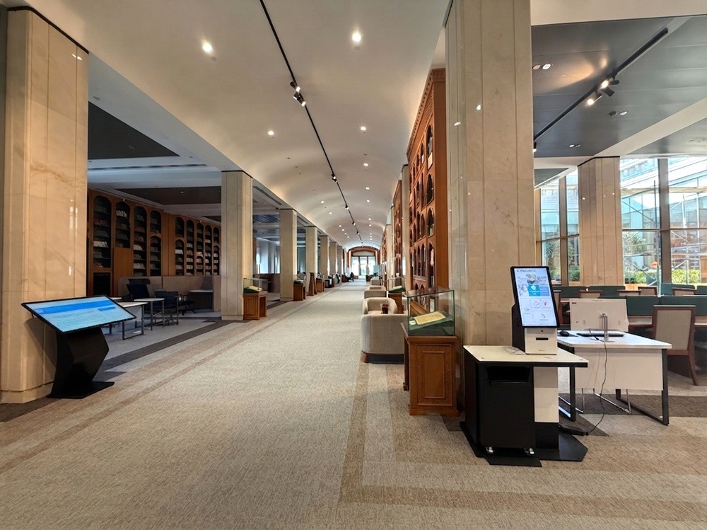 Islamic Civilization Center Uzbekistan Building Self service Space | The Islamic Civilization Center Connects Islamic Heritage with RFID Technology