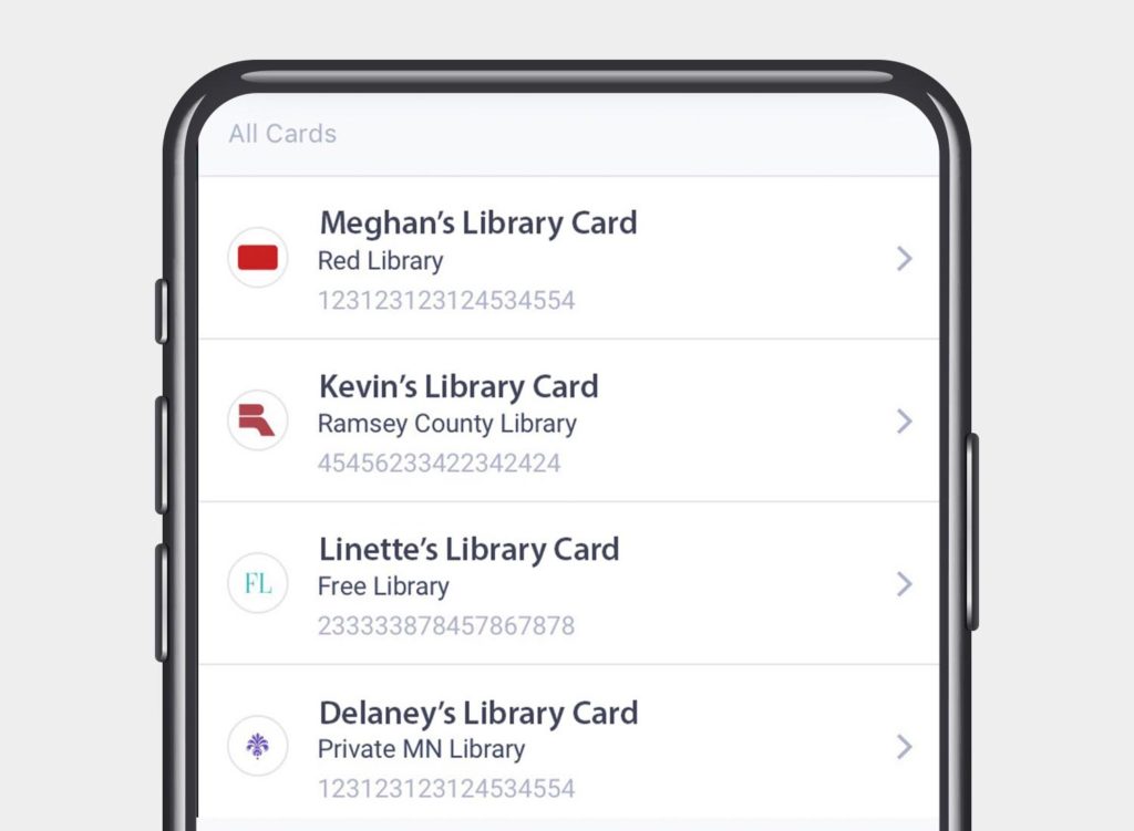 Lainaaminen mobiilisovelluksella 5 Manage multiply libray card on the cloudLibray app