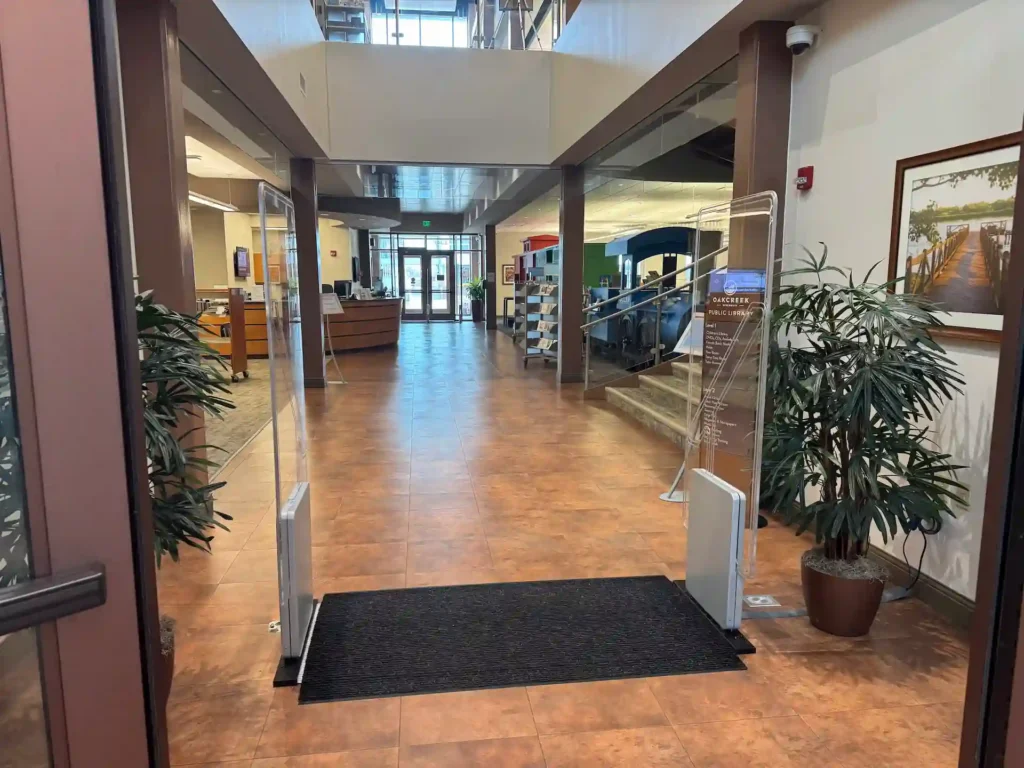Bibliotheca RFID Gate reference visual