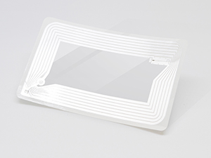 RFID tag rectangleClear | Bibliotekmateriale