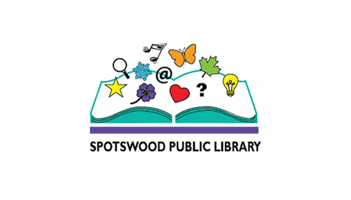 Spotswood public library logo