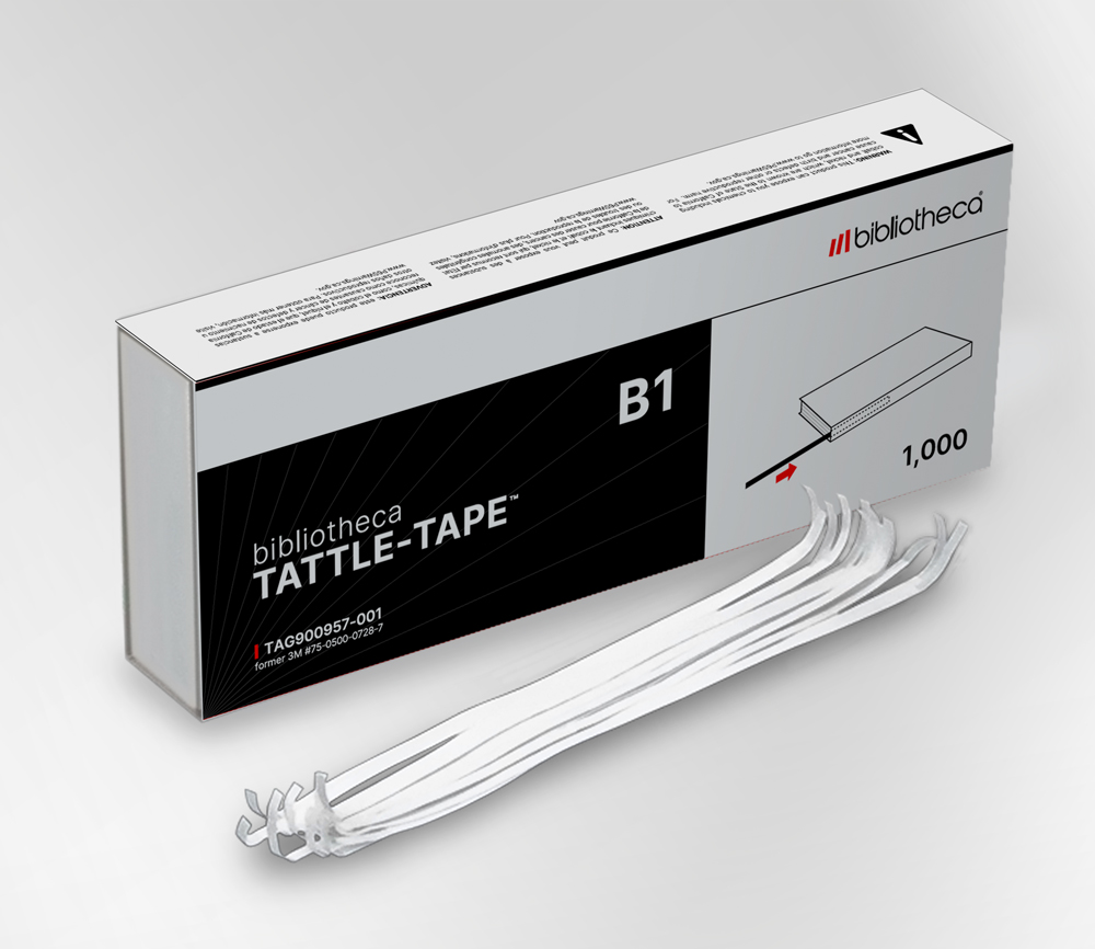 Tattle Tape Security Strips B1 | Kirjastoaineistot