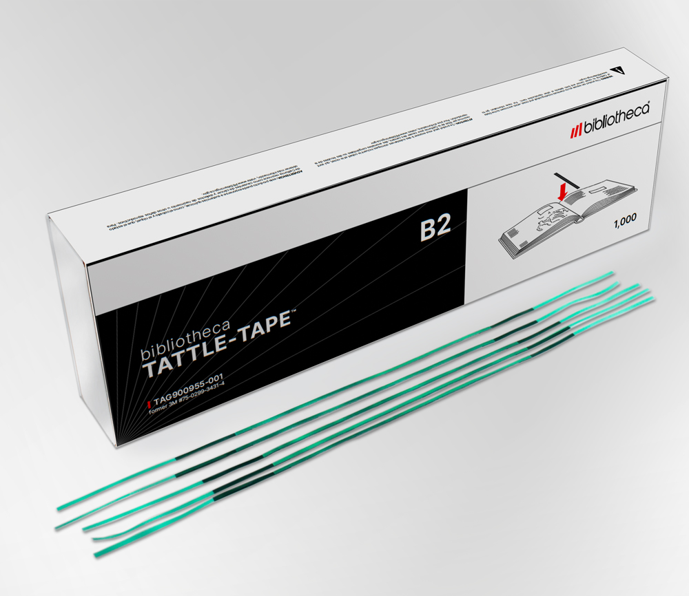 Tattle Tape Security Strips B2 | Kirjastoaineistot
