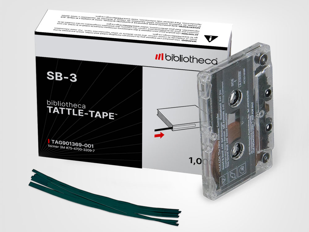 Tattle Tape Security Strips SB3 | Suministros para biblioteca