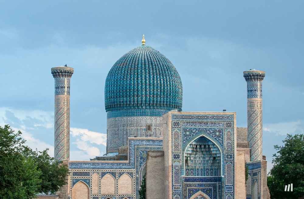 The Mausoleum of Amir Timur in Samarkand, Uzbekistan