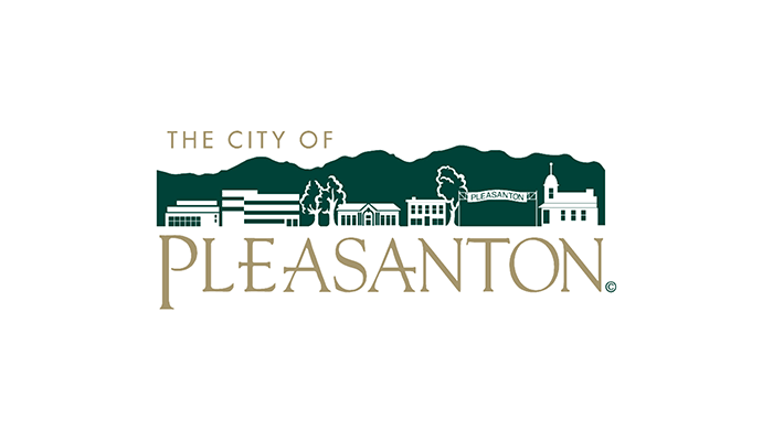 The city of pleaston logo