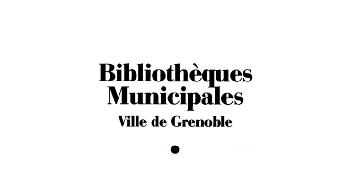 Ville de Grenoble-bibliotheque arlequin logo