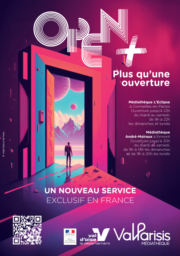 Affiche_2023_Open+_A3 open+ Val Parisis