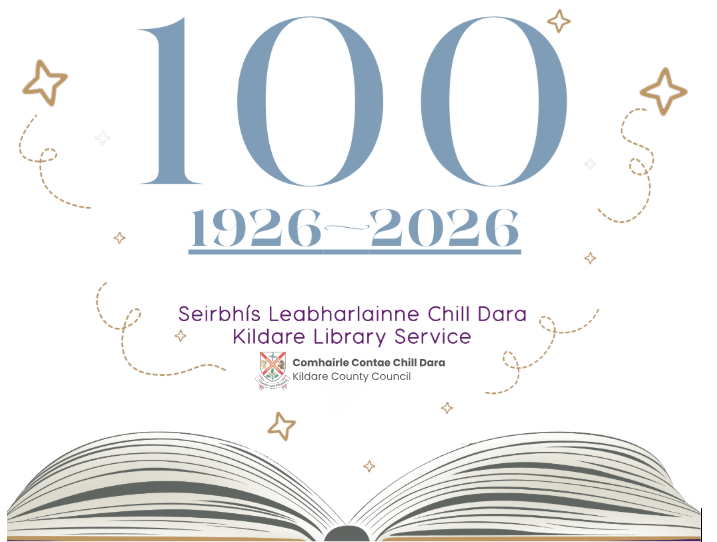 Naas Library & Cultural Centre logo representing the transformed community library and cultural hub in County Kildare, Ireland.