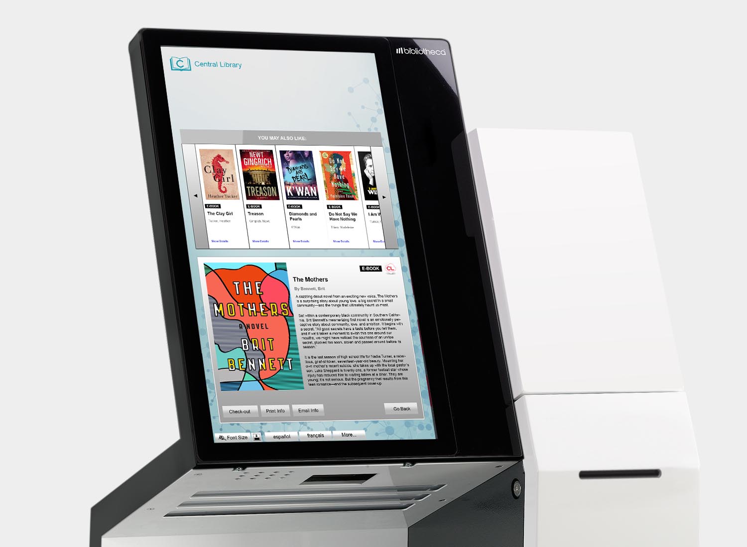Emprunt en libre-service 11 library eBook integration on self service screen