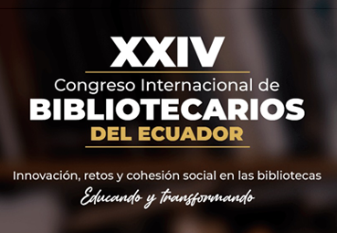 logo CIBE 2023 | Participación Destacada de Bibliotheca y Cayman Systems en el Congreso Internacional de Bibliotecarios del Ecuador