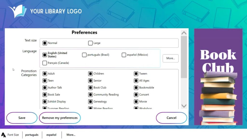 quickConnect Preferences | quickConnect Beyond Self-Checkout