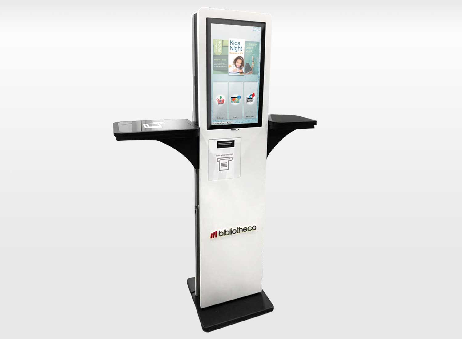 Retirada em autoatendimento 10 selfCheck 600 eco kiosk